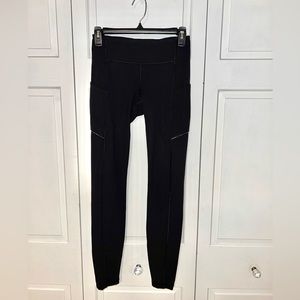 black lululemon leggings